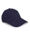 RC072XP Result Plush Cotton 5 Panel Cap Navy colour image